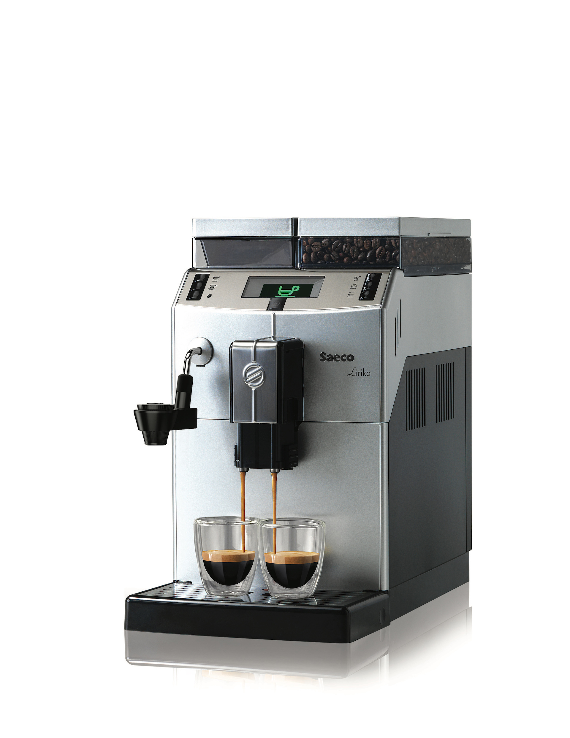 Machine professionnelle automatique grains de café Lirika Black