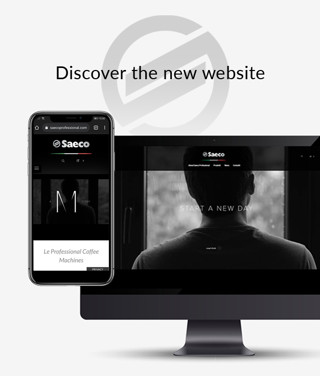 Discover the new website Saeco Professional